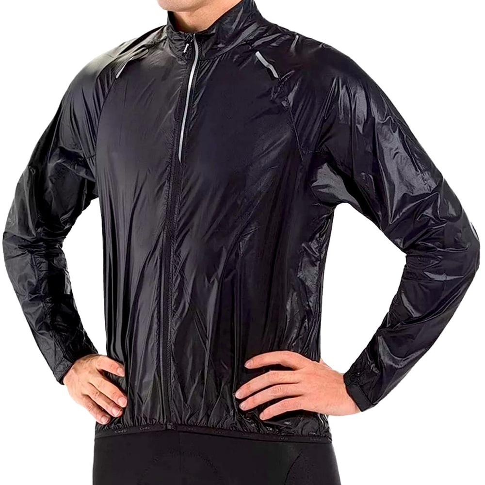Santic Cycling Jacket Long Sleeve Windproof MTB Road Bike Windbreaker, NWT, S-M